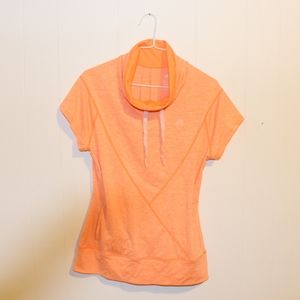 Neon Orange Adidas Top
